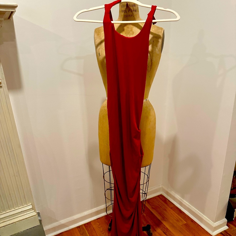 Nicole Miller Halter Gown